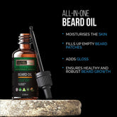 All in one beard oil